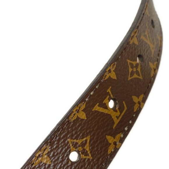 Authentic LOUIS VUITTON Monogram Santure initials Belt br335-112625 - Picture 6 of 9